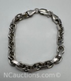 Sterling Silver Chain Bracelet 12 Grams