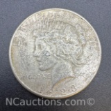 1923-S Silver Peace Dollar 90% Silver Coin 26 Grams