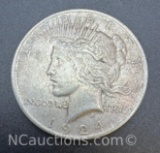 1924 Silver Peace Dollar 90% Silver Coin 26 Grams
