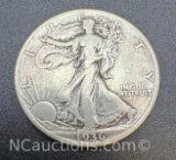 1936 Walking Liberty 90% Silver Half Dollar Coin 12 Grams