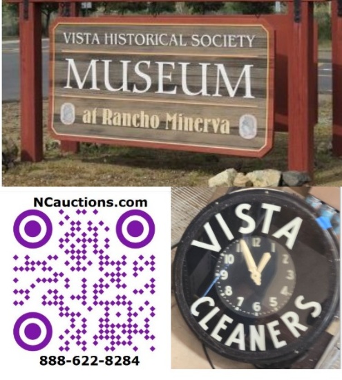 2025 November Vista History Museum Auction