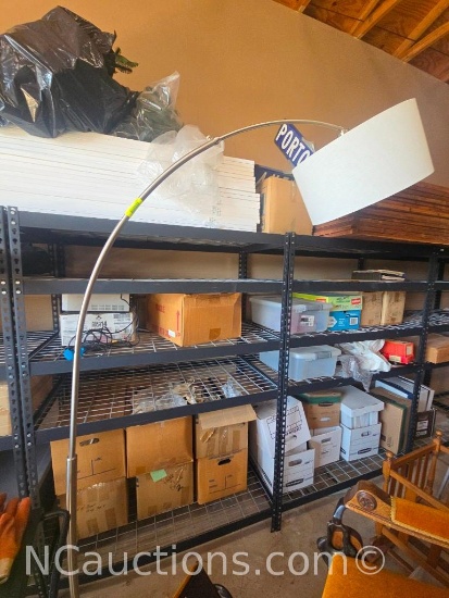 Vintage 7ft Floor Light