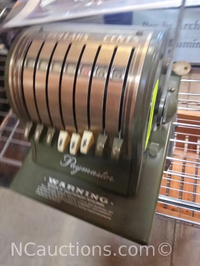 Paymaster Corp Series S-1000 Check Writer Machine