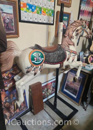 Chance Wind Dancer Carousel Horse 88th Showmans League Anniversary 1 of 1