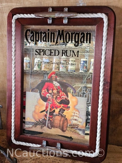 Captain Morgan Rum Bar Mirror
