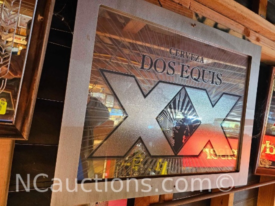 Dos Equis Cerveza Bar Mirror