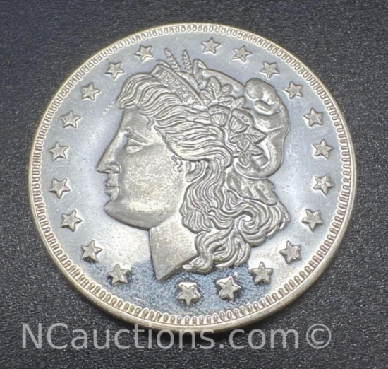 1 Troy Oz .999 Fine Silver Morgan Bullion Coin