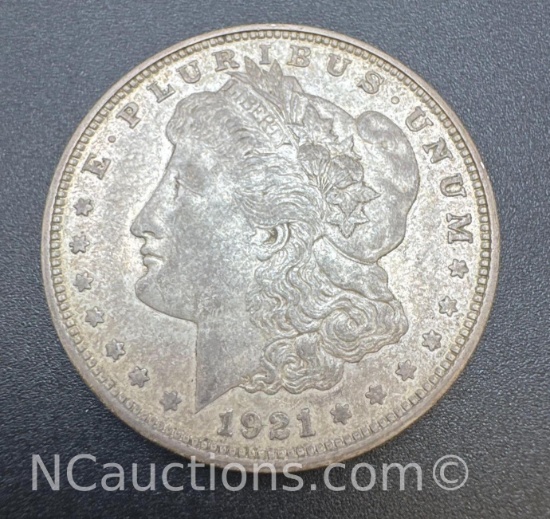 1921-D Morgan 90% Silver Dollar 26 Grams