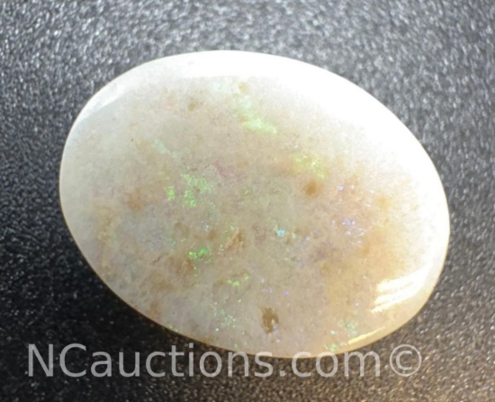 Stunning White Ethiopian Opal Gemstone 9.5 Ct