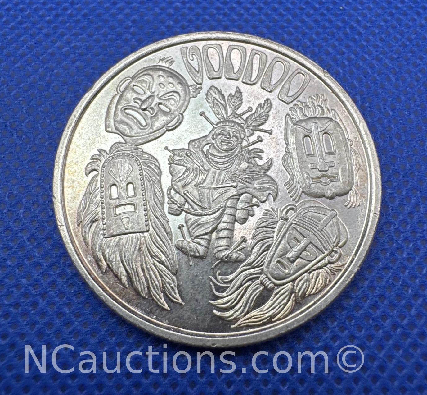 Mythological Legends 1 Troy Oz .999 Fine Silver | Proxibid