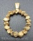 Vintage 14k Gold Nugget Pendant 6.5 Grams