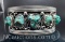 Vintage Herman Smith Navajo Sterling Silver Turquoise Bracelet 97.9 Grams