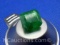 Square Cut Green Emerald Gemstone 7.5 ct