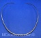 Sterling Silver Choker Necklace 11 Grams
