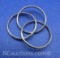 Sterling Silver Linked Rings 2.9 Grams