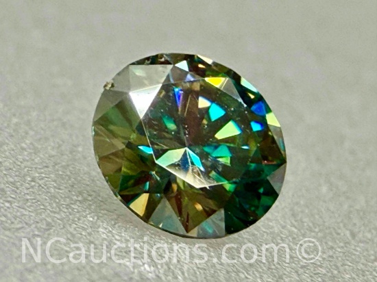 .93 Brilliant Cut Green Diamond Gemstone