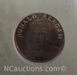1981 Presidential Gold Piece 14k Gold Coin Ronald Reagan