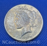 1925-S Silver Peace Dollar 90% Silver Coin 26 Grams