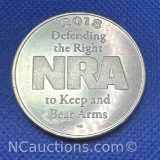 2018 NRA Defending The Right To Keep And Bear Arms 1 Troy Oz .999 Fine Silver Bullion Coin