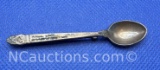 Vintage Sterling Silver Spoon Brooch Pin