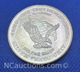 1981 US Assay San Francisco Office 1 Troy Oz .999 Fine Silver Bullion Coin