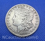 1880- S Morgan Silver Dollar 90% Silver Coin 26 Grams