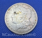 1881-O Morgan Silver Dollar 90% Silver Coin 26 Grams