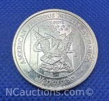 American Precious Metals Exchange 1/2 Troy Oz .999 Fine Silver Bullion Coin