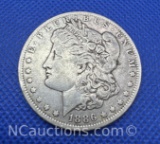 1886-O Morgan Silver Dollar 90% Silver Coin 26 Grams