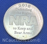 2018 Defending The Right To Keep and Bear Arms 1 Troy Oz .999 Fine Silver Bullion Coin