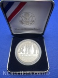 2010 American Veterans Disabled For Life Proof Silver Dollar With COA 90% Silver 26 grams