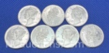 1/10 Troy Oz .999 Fine Silver Mercury Dime Bullion Coins 21 Grams