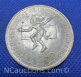 1968 Mexico Olympics 25 Pesos 72% Silver Coin 22 Grams