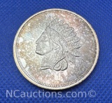 1 Troy Oz .999 Fine Silver Indian Head Bullion Coin