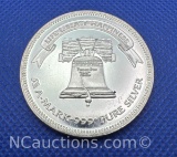 A-Mark 1 Troy Oz .999 Fine Silver Eagle Bullion Coin
