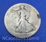 1934 Walking Liberty 90% Silver Half Dollar Coin 11 Grams