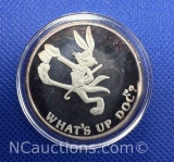 Disney Happy Birthday Bugs 1 Troy Oz .999 Fine Silver Bullion Coin