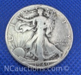 1940-S Walking Liberty 90% Silver Half Dollar Coin 12 Grams