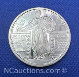 1 Troy Oz .999 Fine Silver Standing Liberty Bullion Coin