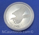 2014 Australian Wedge-Tailed Eagle 1 Troy Oz .999 Fine Silver Bullion Coin With COA