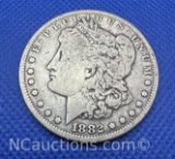 1882-O Morgan Silver Dollar 90% Silver Coin 26 Grams