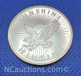 Sunshine Minting 1/2 Troy Oz .999 Fine Silver Bullion Coin