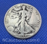 1934-S Walking Liberty 90% Silver Half Dollar Coin 12 Grams