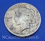 1923-D Silver Peace Dollar 90% Silver Coin 26 Grams