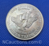 1981 US Assay San Francisco 1 Troy Oz .999 Fine Silver Bullion Coin