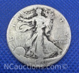 1936 Walking Liberty 90% Silver Half Dollar Coin 12 Grams