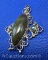 Sterling Silver Southwest Style Labradorite Pendant 9 Grams