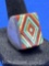 Sterling Silver Zuni Inlaid Turquoise Coral Mother of Pearl Ring 19 Grams Size 10