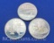90% Silver US State Quarters 18 Grams North Carolina New York Wisconsin