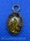 Sterling Silver Amber Pendant 1 Grams